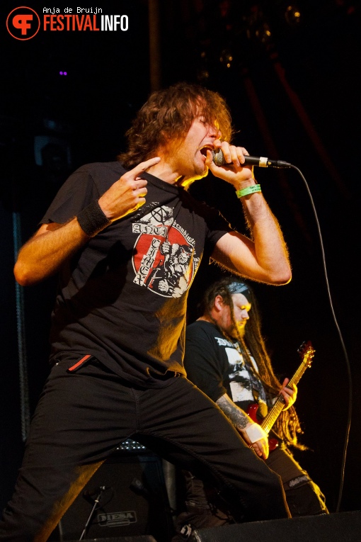 Napalm Death op Baroeg Open Air 2022 foto