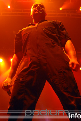 Disturbed op Disturbed - 13/10 - Heineken Music Hall foto