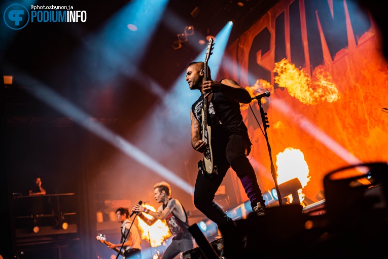 Sum 41 op Sum 41 - 18/10 - 013 foto