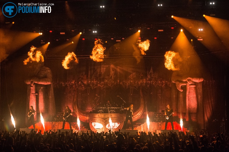 Amon Amarth op Amon Amarth / Machine Head - 02/10 - AFAS Live foto