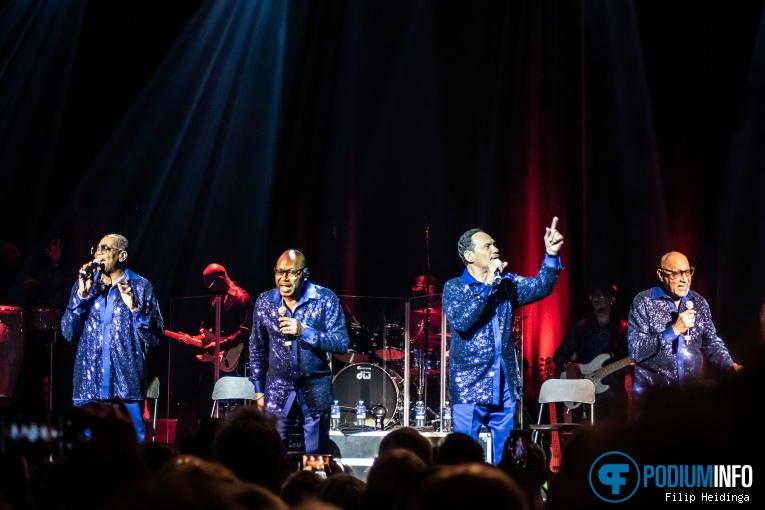 Four Tops op Four Tops / The Temptations - 24/10 - TivoliVredenburg foto