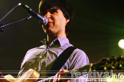 Vampire Weekend op Iceland Airwaves Festival 2008 foto