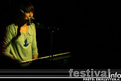 Therese Aune op Iceland Airwaves Festival 2008 foto