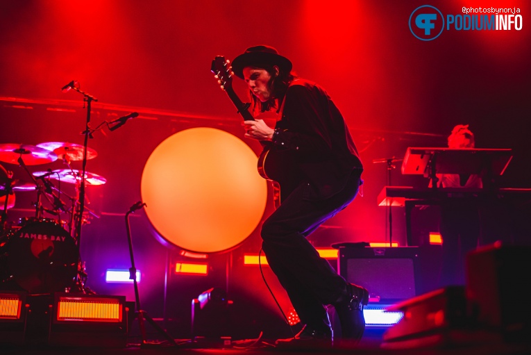 James Bay op James Bay - 13/11 - 013 foto