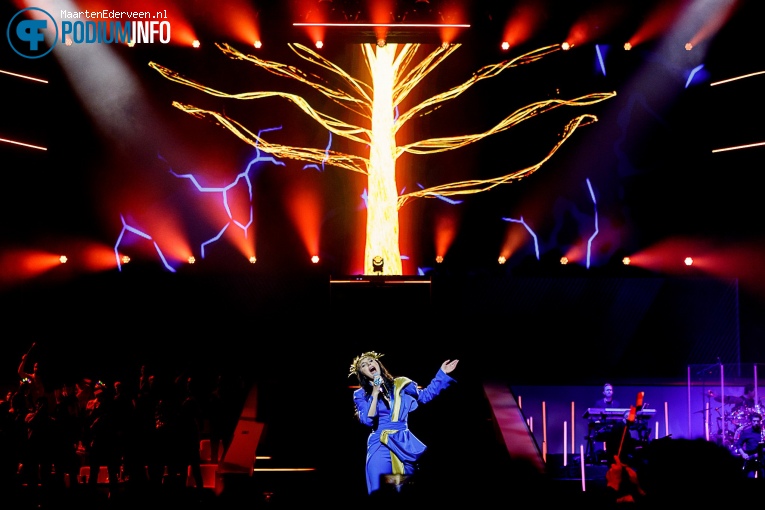 Jamala op Het Grote Songfestivalfeest - 17/11 - Ziggo Dome foto