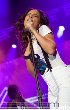 Alicia Keys op Alicia Keys - 27/10 - Ahoy foto