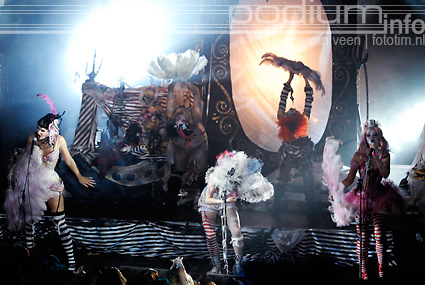 Emilie Autumn op Emillie Autumn - 31/10 - Tivoli foto