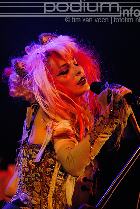 Emilie Autumn op Emillie Autumn - 31/10 - Tivoli foto