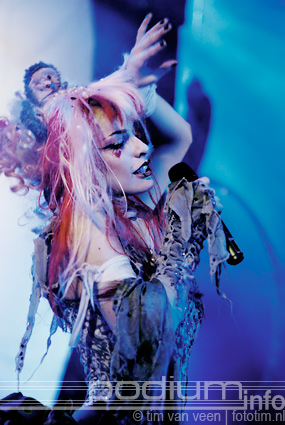 Emilie Autumn op Emillie Autumn - 31/10 - Tivoli foto