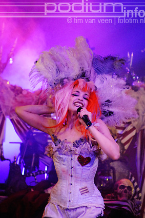 Emilie Autumn op Emillie Autumn - 31/10 - Tivoli foto
