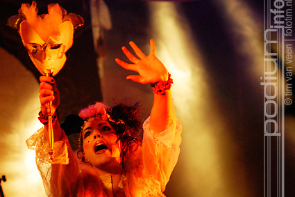 Emilie Autumn op Emillie Autumn - 31/10 - Tivoli foto