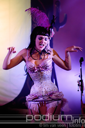 Emilie Autumn op Emillie Autumn - 31/10 - Tivoli foto
