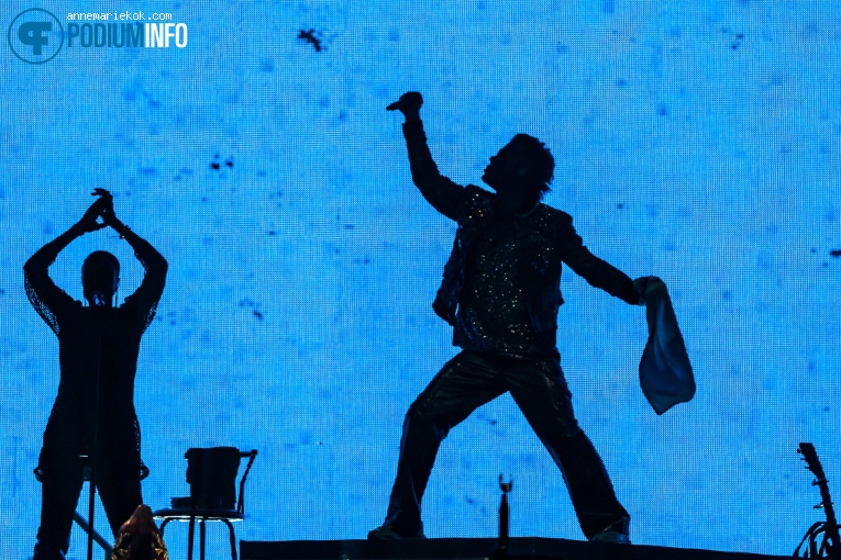 Robbie Williams op Robbie Williams - 28/01 - Ziggo Dome foto