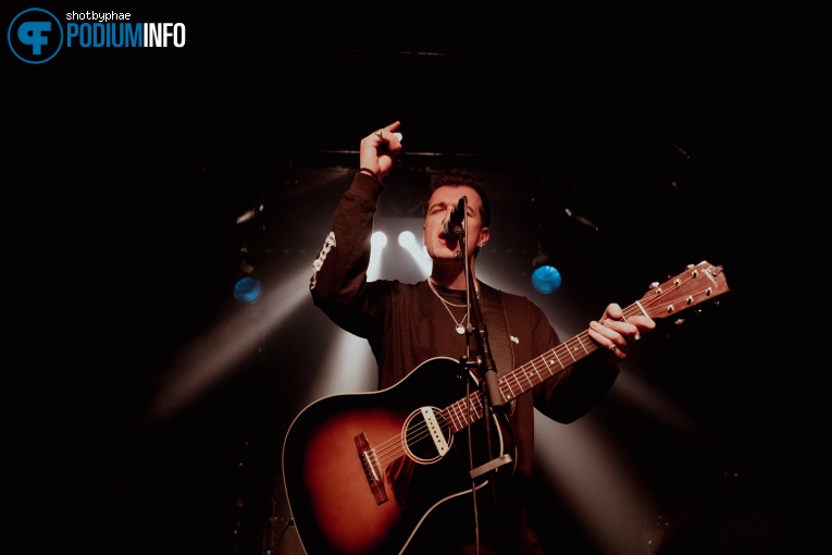 Michael Blackwell op Isaac Anderson + Michael Blackwell - 12/02 - Rotown foto