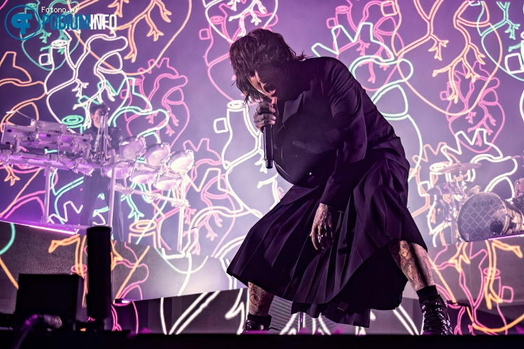 Bring Me The Horizon op Bring Me The Horizon - 24/02 - Ziggo Dome foto