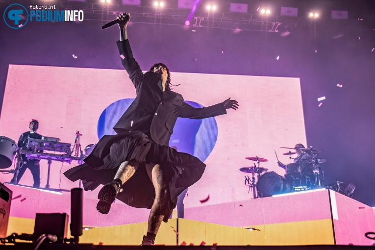 Bring Me The Horizon op Bring Me The Horizon - 24/02 - Ziggo Dome foto