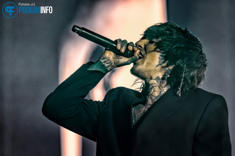 Bring Me The Horizon op Bring Me The Horizon - 24/02 - Ziggo Dome foto