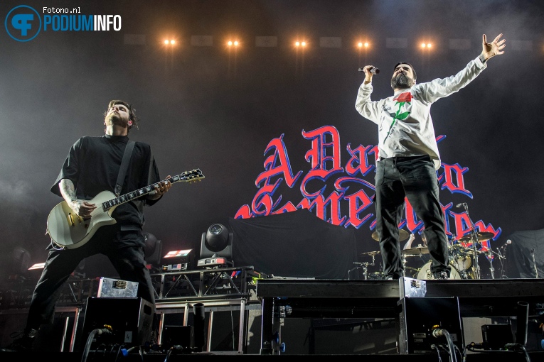 A Day To Remember op Bring Me The Horizon - 24/02 - Ziggo Dome foto