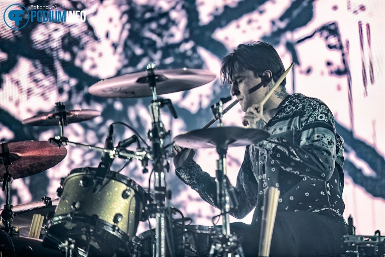 Bring Me The Horizon op Bring Me The Horizon - 24/02 - Ziggo Dome foto