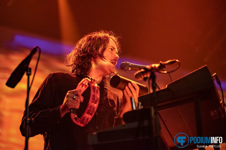 King Gizzard & The Lizard Wizard op King Gizzard & The Lizard Wizard - 03/03 - Gashouder foto
