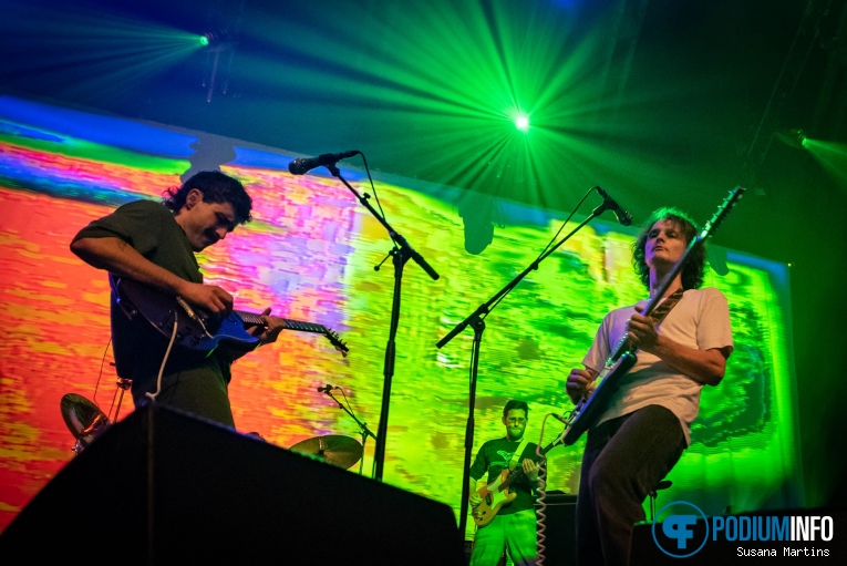 King Gizzard & The Lizard Wizard op King Gizzard & The Lizard Wizard - 03/03 - Gashouder foto