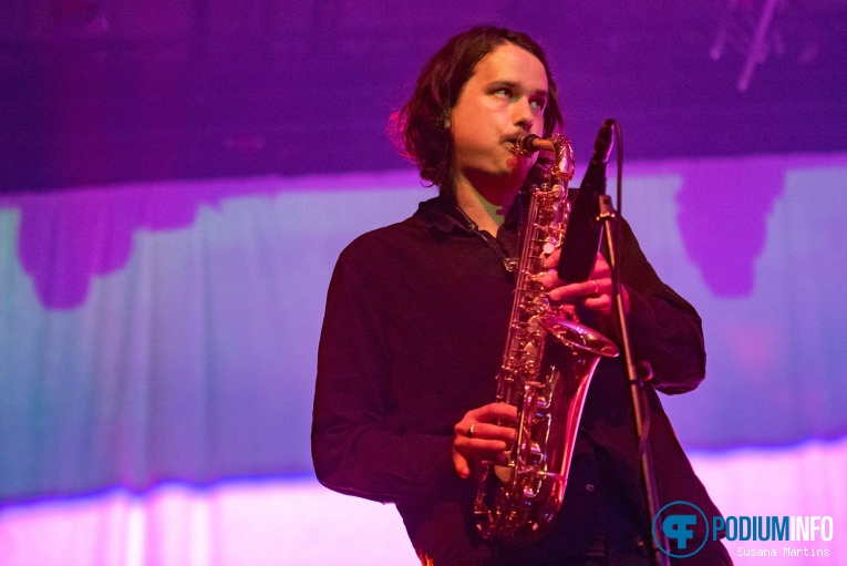 King Gizzard & The Lizard Wizard op King Gizzard & The Lizard Wizard - 03/03 - Gashouder foto