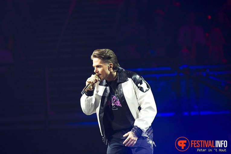 Andre Hazes Jr. op Holland Zingt Hazes 2023 - 10/03 - Ziggo Dome foto