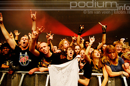 Slayer op The Unholy Alliance Chapter III - 7/11 - Heineken Music Hall foto