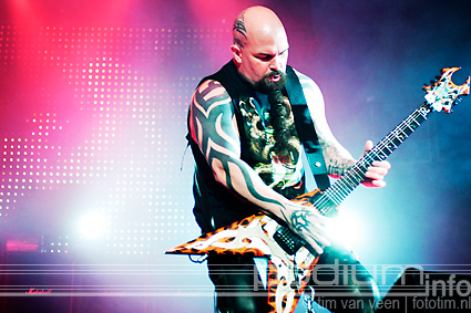 Slayer op The Unholy Alliance Chapter III - 7/11 - Heineken Music Hall foto