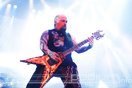 Slayer op The Unholy Alliance Chapter III - 7/11 - Heineken Music Hall foto