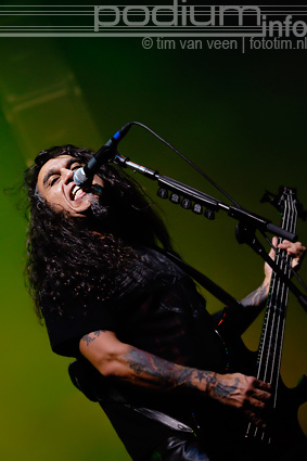 Slayer op The Unholy Alliance Chapter III - 7/11 - Heineken Music Hall foto