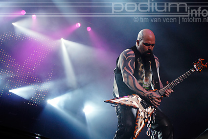 Slayer op The Unholy Alliance Chapter III - 7/11 - Heineken Music Hall foto