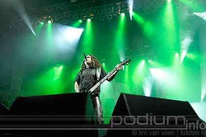 Slayer op The Unholy Alliance Chapter III - 7/11 - Heineken Music Hall foto