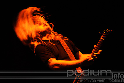 Amon Amarth op The Unholy Alliance Chapter III - 7/11 - Heineken Music Hall foto