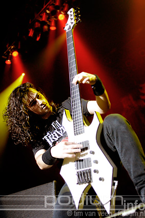 Trivium op The Unholy Alliance Chapter III - 7/11 - Heineken Music Hall foto