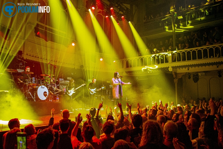 Floor Jansen op Floor Jansen - 11/04 - Paradiso foto