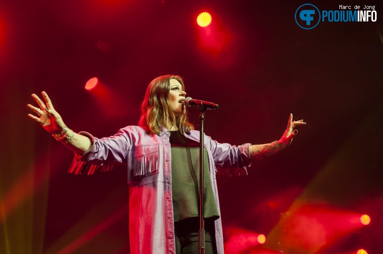 Floor Jansen op Floor Jansen - 12/04 - 013 foto