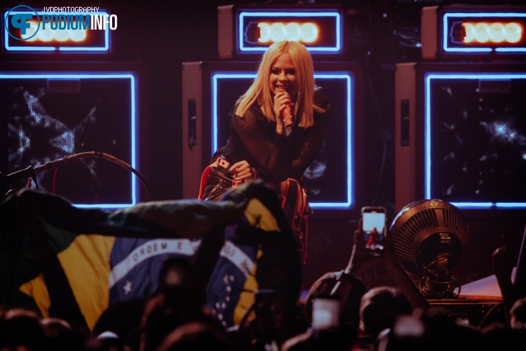 Avril Lavigne op Avril Lavigne - 14/04 - AFAS Live foto