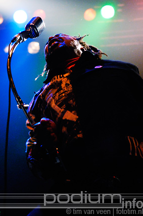 Skindred op The Eastpak Antidote Tour 2008 - 11/11 - 013 foto