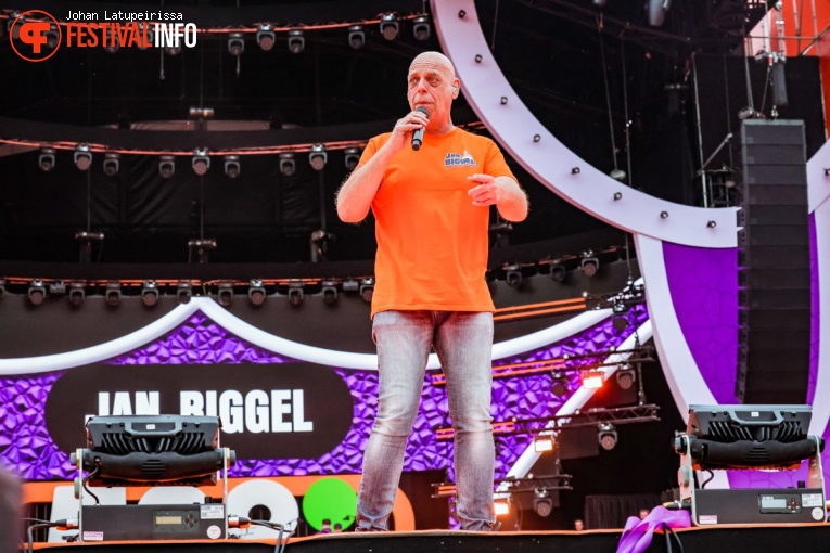 Jan Biggel op 538 Koningsdag 2023 foto