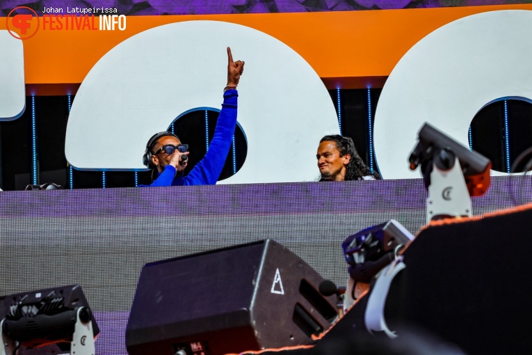 Sunnery James & Ryan Marciano op 538 Koningsdag 2023 foto