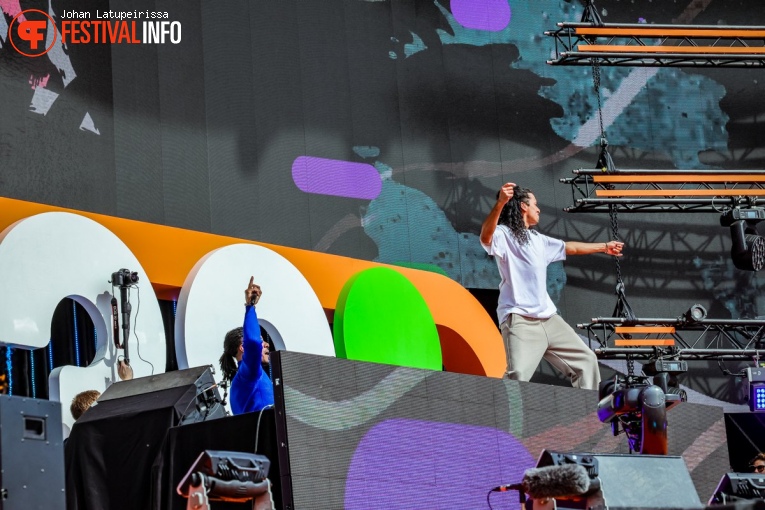 Sunnery James & Ryan Marciano op 538 Koningsdag 2023 foto