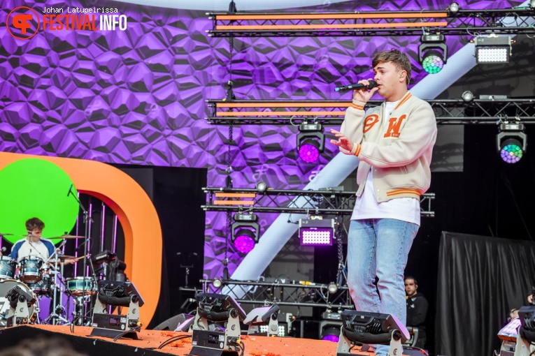 Flemming op 538 Koningsdag 2023 foto