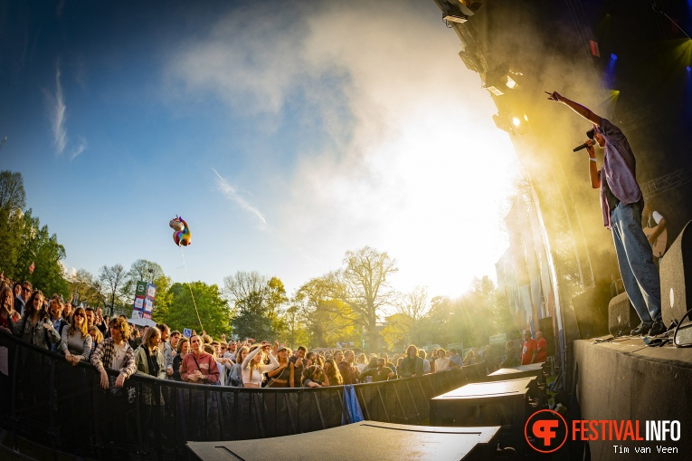 Quique op Bevrijdingspop Haarlem 2023 foto