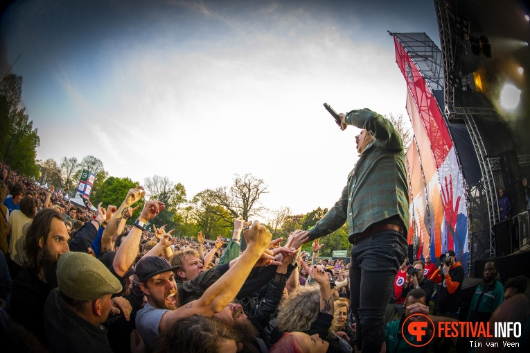 John Coffey op Bevrijdingspop Haarlem 2023 foto