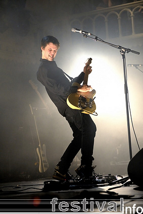 White Lies op London Calling #2 2008 foto