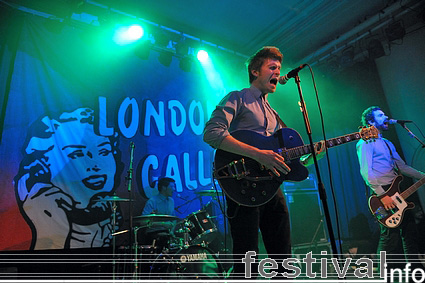 Bombay Bicycle Club op London Calling #2 2008 foto