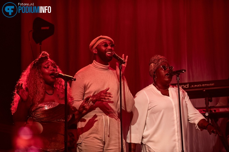 Ari Lennox op Ari Lennox - Age/sex/location Tour - 18/05 - Melkweg foto
