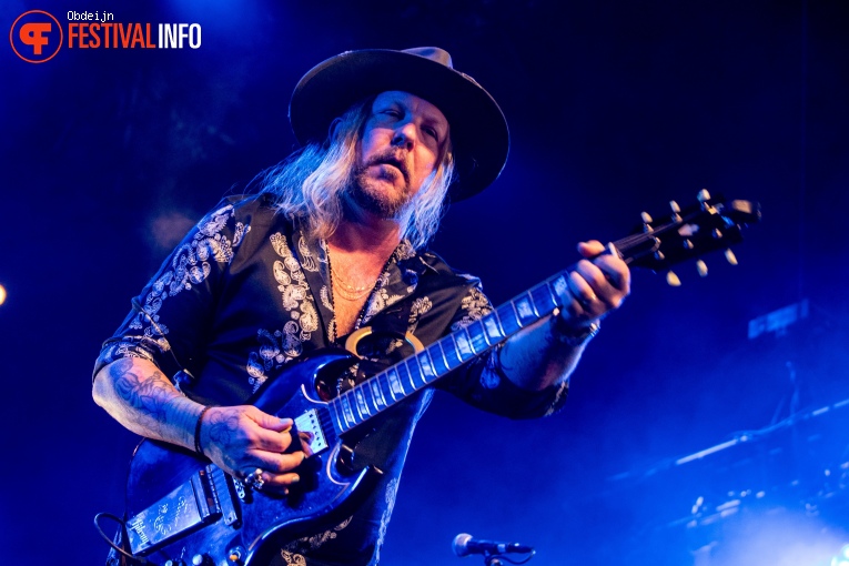 Devon Allman op Ribs & Blues 2023 foto