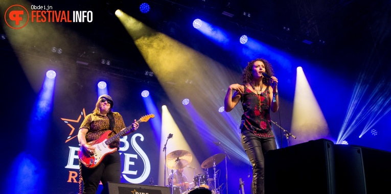 Vanessa Collier op Ribs & Blues 2023 foto